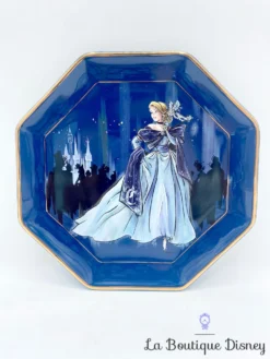 Assiette Cendrillon Midnight Masquerade Series Disney Store Designer Collection Édition Limitée