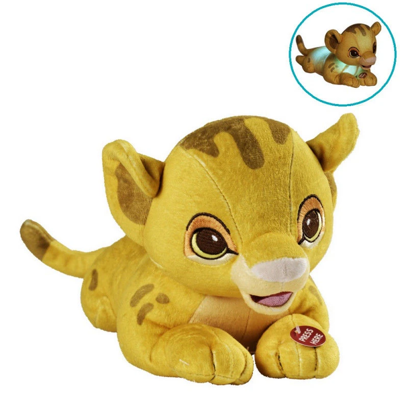 Disney Le Roi Lion Peluche Simba Veilleuse Arc En Ciel 28 Cm 1 Disney Le Roi Lion Peluche Simba Veilleuse Arc En Ciel 28 Cm