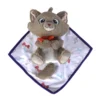 Disney Berlioz Le Chat Peluche Couverture Violet 25 Cm