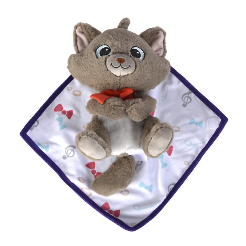 Disney Berlioz Le Chat Peluche Couverture Violet 25 Cm 1 Disney Berlioz Le Chat Peluche Couverture Violet 25 Cm