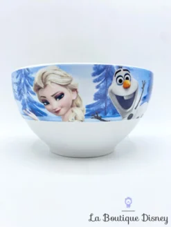 Bol La Reine Des Neiges Disney BBB Frozen Mug Bleu Elsa Anna Hans Kristoff Sven Olaf