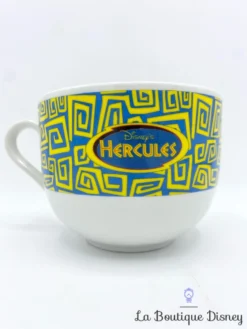 Bol Mégara Hercules Disney's CIPA Italy Vintage Tasse Mug Blanc Jaune Bleu -Magasin De Décoration Disney bol megera hercules disney mug cipa italy vintage 1