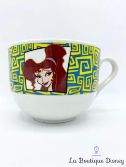 Bol Mégara Hercules Disney's CIPA Italy Vintage Tasse Mug Blanc Jaune Bleu