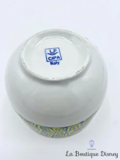 Bol Mégara Hercules Disney's CIPA Italy Vintage Tasse Mug Blanc Jaune Bleu -Magasin De Décoration Disney bol megera hercules disney mug cipa italy vintage 4