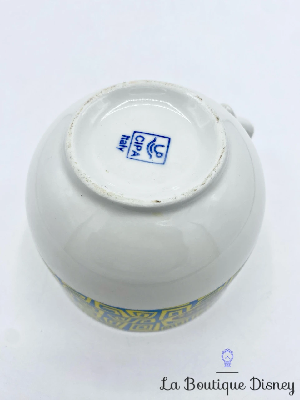 Bol Philoctète Hercules Disney's CIPA Italy Vintage Tasse Mug Jaune Bleu 6 Bol Philoctète Hercules Disney's CIPA Italy Vintage Tasse Mug Jaune Bleu – Image 6