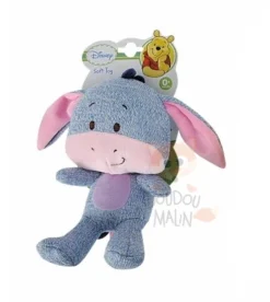 Disney Bourriquet Peluche Tricot Doudou âne Bleu