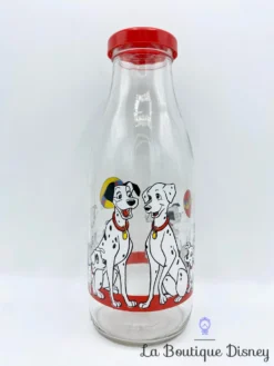 Carafe Les 101 Dalmatiens Disney Vintage Bouteille Verre