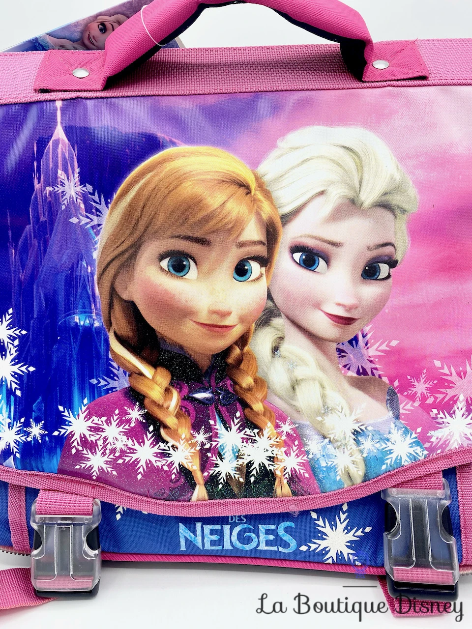 Cartable Anna Elsa La Reine Des Neiges Disney Frozen Bagtrotter Rose Bleu Sac à Dos école 2 Cartable Anna Elsa La Reine Des Neiges Disney Frozen Bagtrotter Rose Bleu Sac à Dos école – Image 2