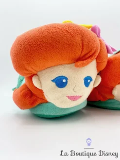 Chaussons Ariel La Petite Sirène Disney Store Taille 27-28 Pantoufles Relief -Magasin De Décoration Disney chaussons ariel la petite sirene disney store relief 3d rouge 1