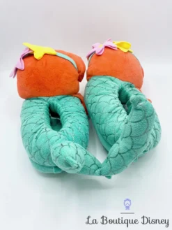 Chaussons Ariel La Petite Sirène Disney Store Taille 27-28 Pantoufles Relief -Magasin De Décoration Disney chaussons ariel la petite sirene disney store relief 3d rouge 9