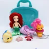 Ensemble De Jeu Coffret Mini Poupée Ariel Animators Collection Disney Store La Petite Sirène Valise