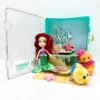 Ensemble De Jeu Coffret Mini Poupée Ariel La Petite Sirène Animators Collection Disney Store Pop Up Environnement Valise