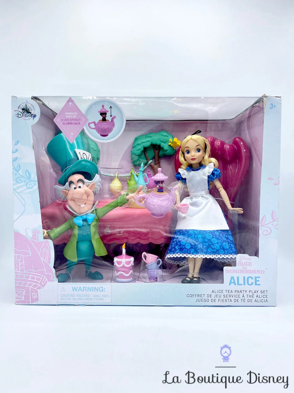 Coffret De Jeu Poupée Service à Thé Alice Au Pays Des Merveilles Disney Store Chapelier Fou 1 Coffret De Jeu Poupée Service à Thé Alice Au Pays Des Merveilles Disney Store Chapelier Fou