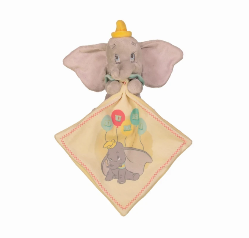 Disney Dumbo L'éléphant Doudou Mouchoir Beige 25 Cm 1 Disney Dumbo L'éléphant Doudou Mouchoir Beige 25 Cm