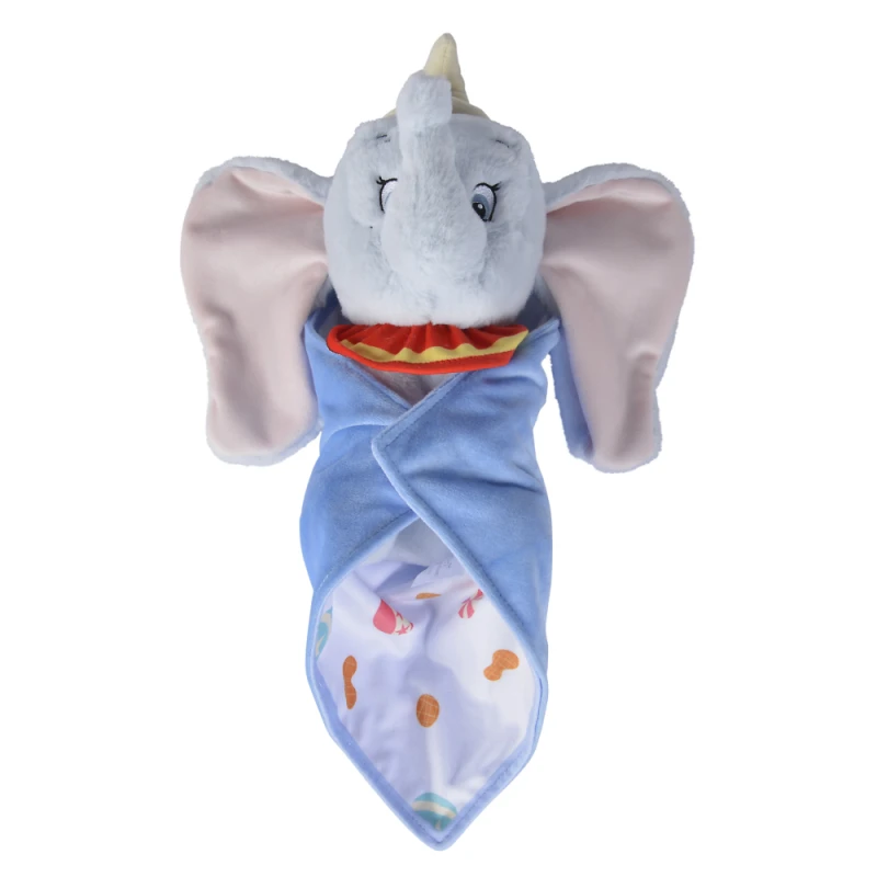 Disney Dumbo L'éléphant Peluche Couverture Bleu 25 Cm 2 Disney Dumbo L'éléphant Peluche Couverture Bleu 25 Cm – Image 2