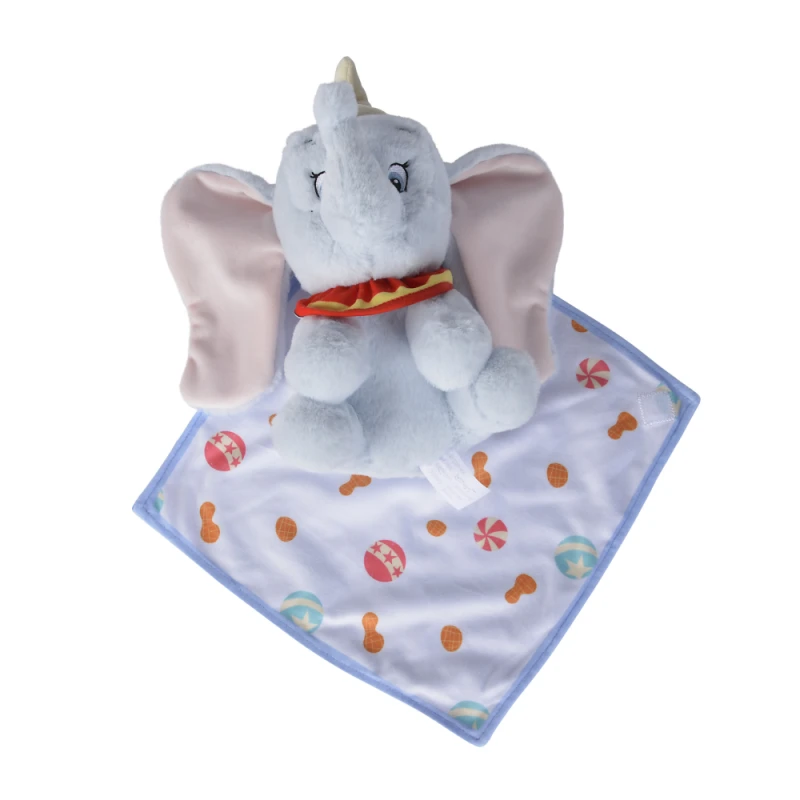 Disney Dumbo L'éléphant Peluche Couverture Bleu 25 Cm 1 Disney Dumbo L'éléphant Peluche Couverture Bleu 25 Cm