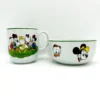 Ensemble Tasse Bol Mickey Et Ses Amis Walt Disney Productions Vista Alegre Portugal Porcelaine Vintage