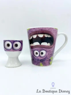 Ensemble Vaisselle Art Monsters University Disney Total Tasse Coquetier Monstres Academy