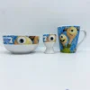 Ensemble Vaisselle Terry Terri Perry Monsters University Disney Total Bol Tasse Coquetier Monstres Academy
