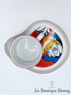 Ensemble Petit Déjeuner Assiette Bol Donald Daisy Disney That's Donald Studio Moonflower Coeur Love Amour -Magasin De Décoration Disney ensemble petit dejeuner donald daisy disney moonflower bol assiette coeur love rose 3