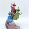 Figurine 3 Fées La Belle Au Bois Dormant Disney Store Flora Pâquerette Pimprenelle