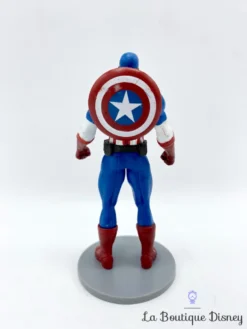Figurine Captain America Avengers Marvel Disney Store Playset 10 Cm -Magasin De Décoration Disney figurine captain america disney store playset super heros bleu etoile rouge 5