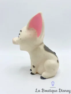 Figurine Pua Vaiana Disney Cochon Blanc Rose 10 Cm -Magasin De Décoration Disney figurine pua vaiana disney cochon pouet plastique mou 1