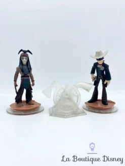 Figurine Disney Infinity Pack Aventure Lone Ranger Tonto Trophée Jeu Vidéo
