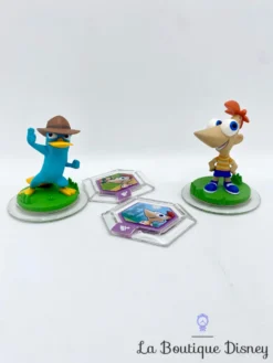 Figurine Disney Infinity 1.0 Pack Toy Box Phineas Et Ferb Jeu Vidéo Agent P Power Disc