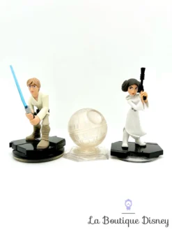 Figurine Disney Infinity 3.0 Pack Aventure Star Wars Rise Against The Empire Luke Leia Jeu Vidéo