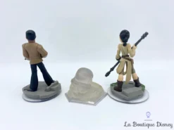 Figurine Disney Infinity 3.0 Pack Aventure Star Wars The Force Awakens Rey Finn Jeu Vidéo -Magasin De Décoration Disney figurines disney infinity pack star wars rey finn wii 1