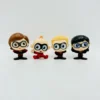 Figurines Les Indestructibles Doorables Disney Series 7 Elastigirl Jack Jack Flèche Violette Parr
