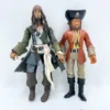 Figurines Pirates Des Caraïbes Disney Jack Sparrow Davy Jones Humain 20 Cm