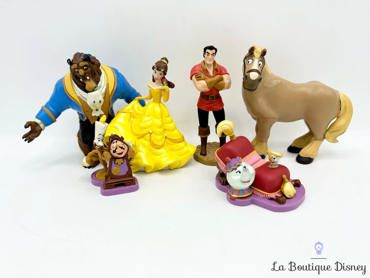 Figurines Playset La Belle Et La Bête Disney Store 2017 Ensemble De Jeu Beauty And The Beast 2 Figurines Playset La Belle Et La Bête Disney Store 2017 Ensemble De Jeu Beauty And The Beast – Image 2