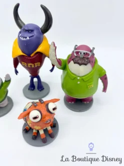 Playset Figurines Monstres Academy Disney Pixar Terry Perry Squishy Johnny Worthington Don Carlton Archie -Magasin De Décoration Disney figurines playset monstres academy disney pixar monstres compagnie 9