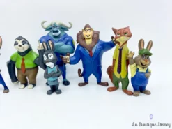 Figurines Playset Zootopie Disney Bellwether Flash Judy Lionheart Nick Lapin Chef Bogo Lapins -Magasin De Décoration Disney figurines playset zootopie disney comptines et figurines animaux 1