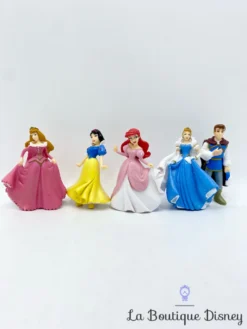 Figurines Princesses Disney Aurore Blanche Neige Ariel Cendrillon Prince 7 Cm