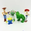 Figurines Toy Story Playset Collectible Figures Disney Store Buzz Jessie Woody Rex Alien
