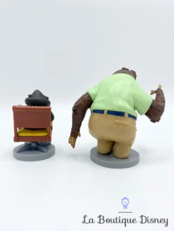 Figurines Zootopie Flash Et Mister Big Disney Store Paresseux Rongeur -Magasin De Décoration Disney figurines zootopie flash mr big disney store occasion paresseux taupe 2