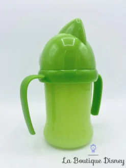 Tasse Apprentissage Pascal Caméléon Raiponce Disney Store Verre Plastique Poignées -Magasin De Décoration Disney gobelet apprentissage pascal raiponce disney store plastique verre cameleon vert 1