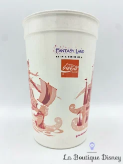 Gobelet Coca Cola Minnie Fantasy Land Walt Disney World USA Cup Verre Plastique -Magasin De Décoration Disney gobelet minnie mouse caroussel fantasy land coca cola walt disney company walt disney world 3