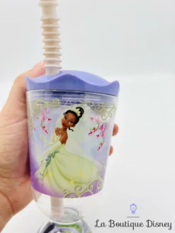 Gobelet Paille Tiana La Princesse Et La Grenouille Disney Store Verre Plastique Violet -Magasin De Décoration Disney gobelet paille tiana la princesse et la grenouille disney store verre plastique figurine 5