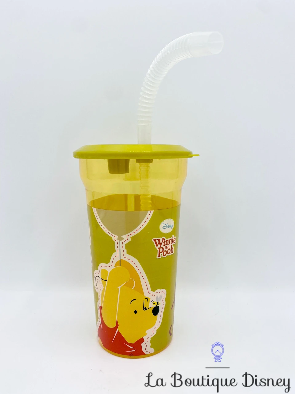 Gobelet Paille Winnie L'ourson Tigrou Disney Verre Plastique Vert Jaune Go Up When Things Fall Down 2 Gobelet Paille Winnie L'ourson Tigrou Disney Verre Plastique Vert Jaune Go Up When Things Fall Down – Image 2