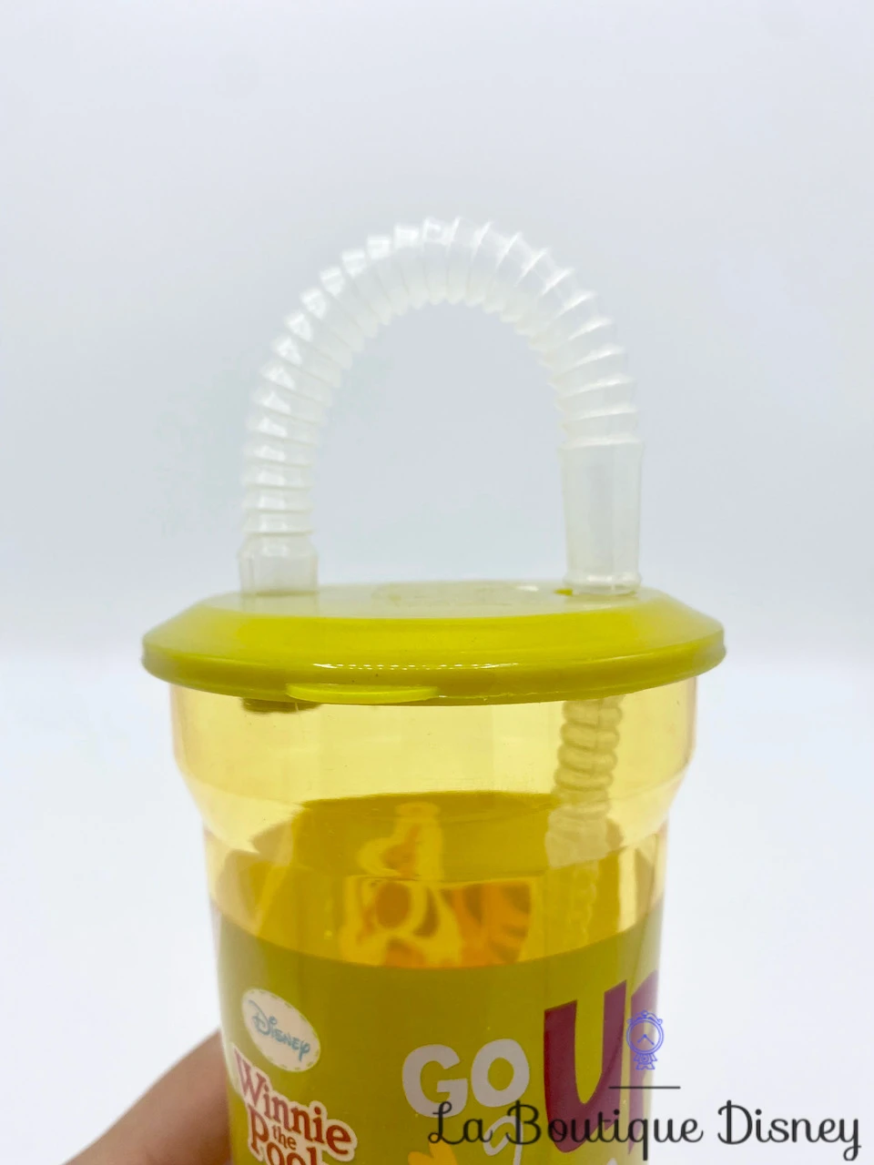 Gobelet Paille Winnie L'ourson Tigrou Disney Verre Plastique Vert Jaune Go Up When Things Fall Down 4 Gobelet Paille Winnie L'ourson Tigrou Disney Verre Plastique Vert Jaune Go Up When Things Fall Down – Image 4