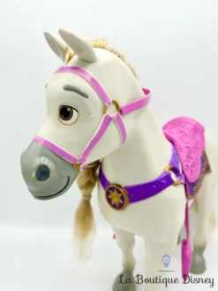 Cheval Maximus Pour Poupée Raiponce Disney Princess Figurine 30 Cm -Magasin De Décoration Disney jouet cheval maximus poupee raiponce disney rose violet 1