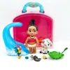 Ensemble De Jeu Coffret Mini Poupée Vaiana Animators Collection Disney Store Valise