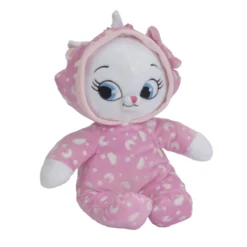 Disney Marie Le Chat Peluche Luminescente Rose 30 Cm