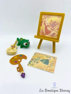 Ensemble De Jeu Mini Poupée Raiponce Animators Collection Disney Store 14 Cm -Magasin De Décoration Disney mini poupee raiponce animators collection valise peinture chevalet disney store 10