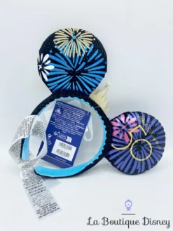 Serre Tête Oreilles Mickey Mouse The Main Attraction Série 12 Bouquet Final Château Cendrillon Disney Store Ears Édition Limitée Feu Artifice -Magasin De Décoration Disney oreilles ears mickey mouse feu artifice castle chateau 12 btm train de la mine the main attraction disney store edition limitee serre tete 6