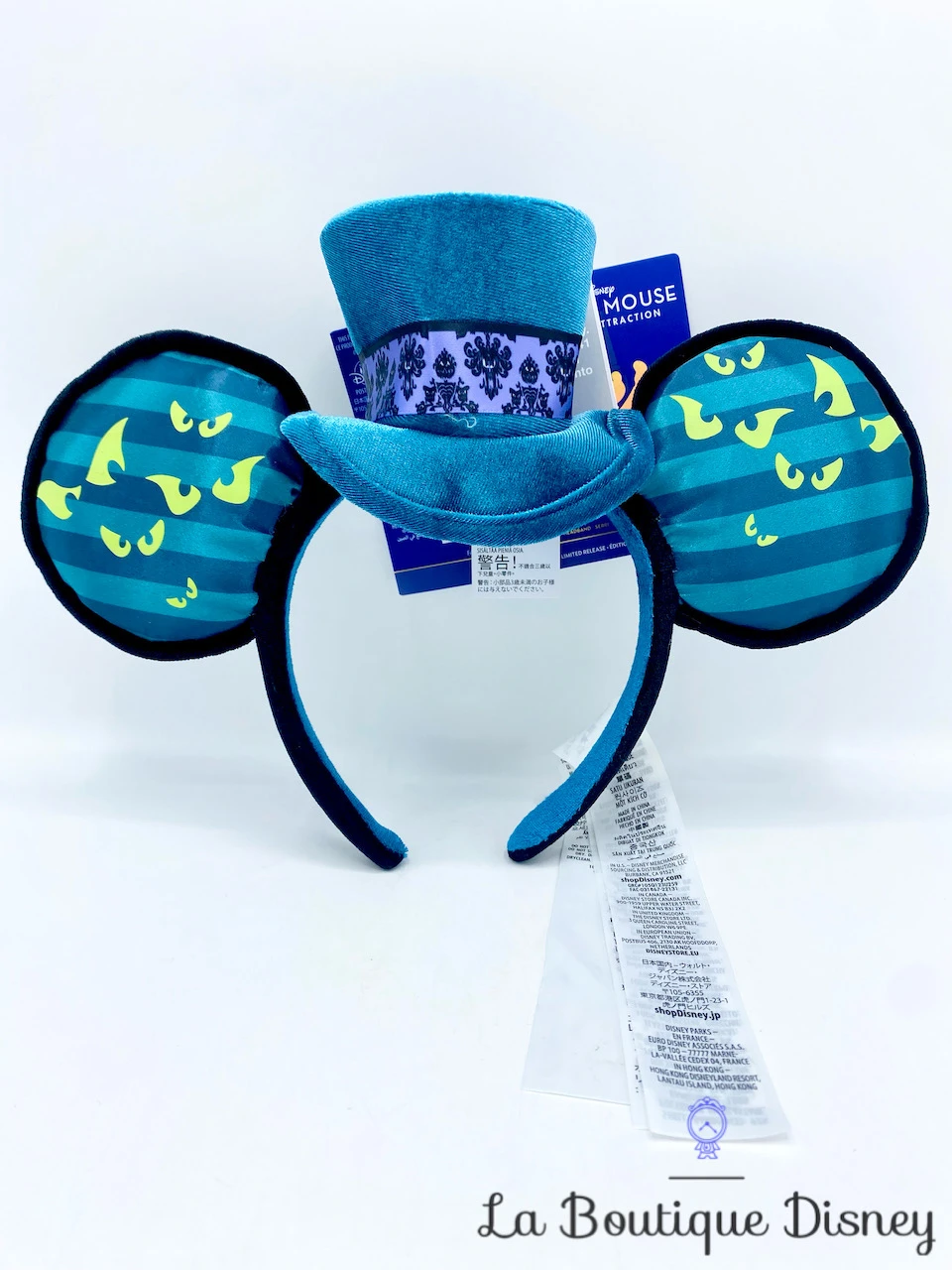 Serre Tête Oreilles Mickey Mouse The Main Attraction Série 10 Haunted Mansion Disney Store Ears Édition Limitée 1 Serre Tête Oreilles Mickey Mouse The Main Attraction Série 10 Haunted Mansion Disney Store Ears Édition Limitée